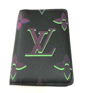 LOUIS VUITTON Monogram Organizer-De Poch pass case/business Card Case